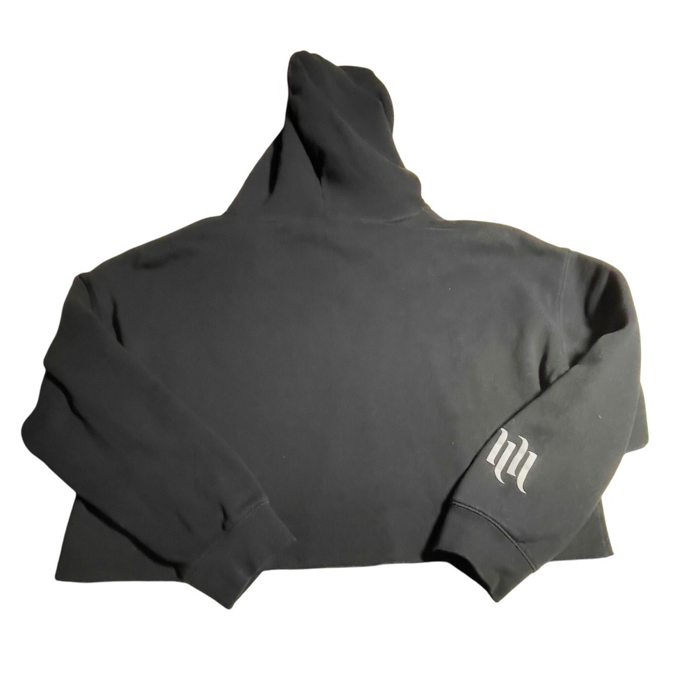 Hart Huntington Tattoo Company Cropped Hoodie Graphic Print Women's XL‎ - Picture 2 of 4